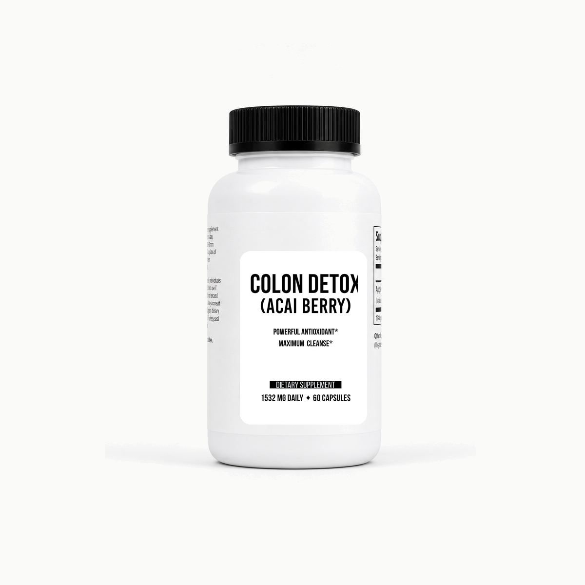 Colon Detox bottle wholesale supplement image