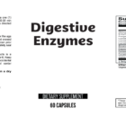 Digestive Enzyme wholesale supplement label 60