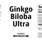 Ginkgo/Ginseng wholesale supplement label 60