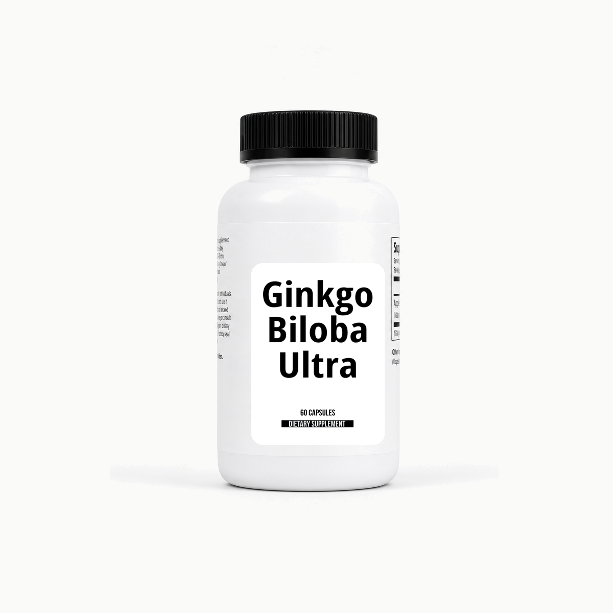 Ginkgo Ginseng bottle wholesale supplement image