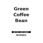 Green Coffee Bean w/GCA wholesale supplement label 60