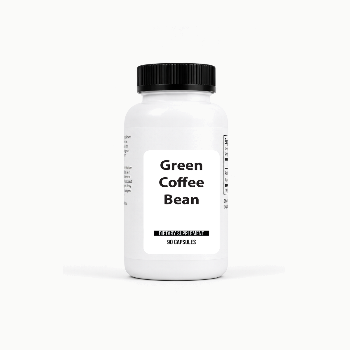 Green Coffee Bean w/GCA (90ct) bottle wholesale supplement image
