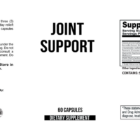 Joint Flex Support wholesale supplement label 60