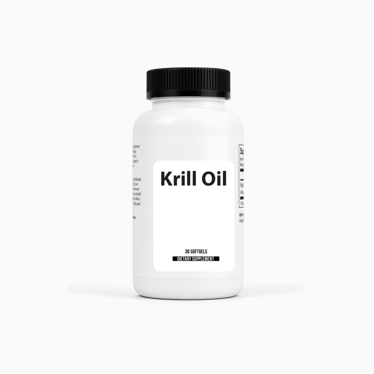 Krill Oil Softgels (60ct) bottle wholesale supplement image