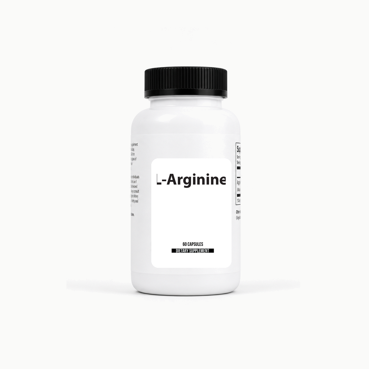 L-Arginine Plus (60ct) bottle wholesale supplement image