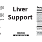 Liver Support w/ wholesale supplement label 60