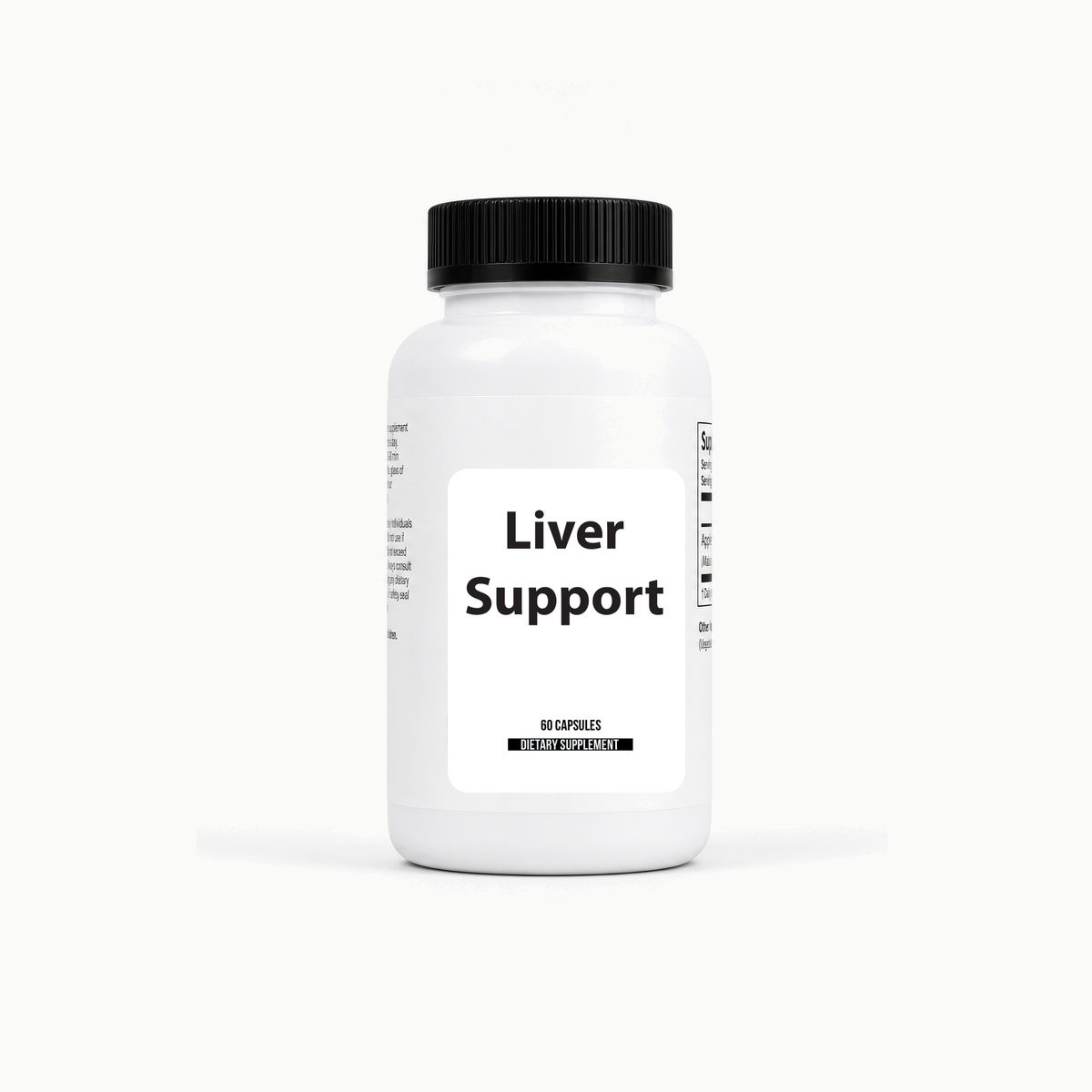 Liver Support w/ (60ct) bottle wholesale supplement image