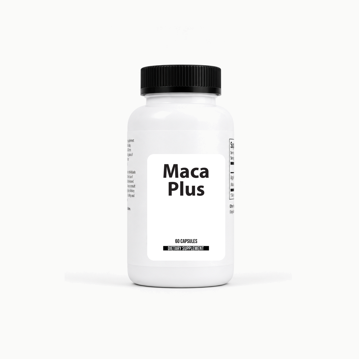 Maca Plus bottle wholesale supplement image