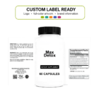 Max Detox wholesale supplement custom label ready bottle and full label sheet
