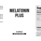 Melatonin Plus wholesale supplement label 60