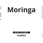 Moringa Pure wholesale supplement label 60