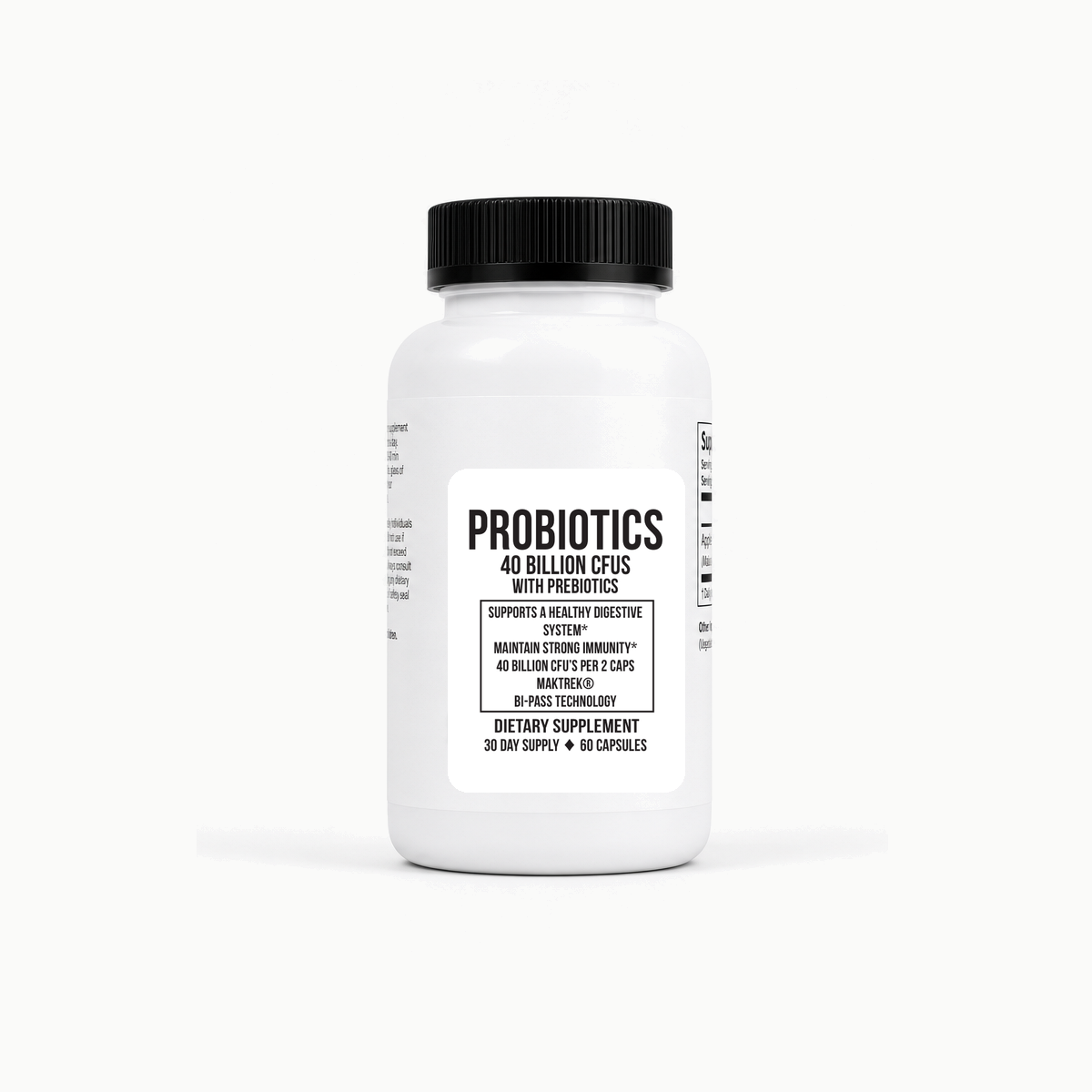 Probiotic 40 Billion (30ct) bottle wholesale supplement image