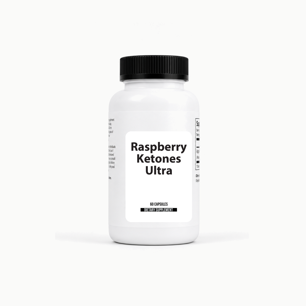 Raspberry Ketone (60ct) bottle wholesale supplement image