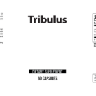 Tribulus Pure wholesale supplement label 60
