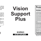 Vision Health Plus Plus W/O wholesale supplement label 60